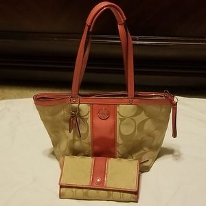 Coach Purse, and Wallet